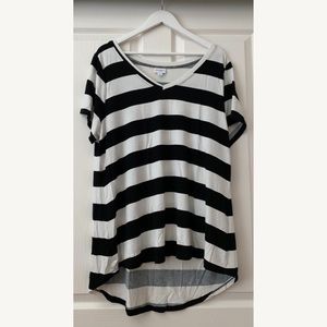 LuLaRoe Christy T Stripe Top
